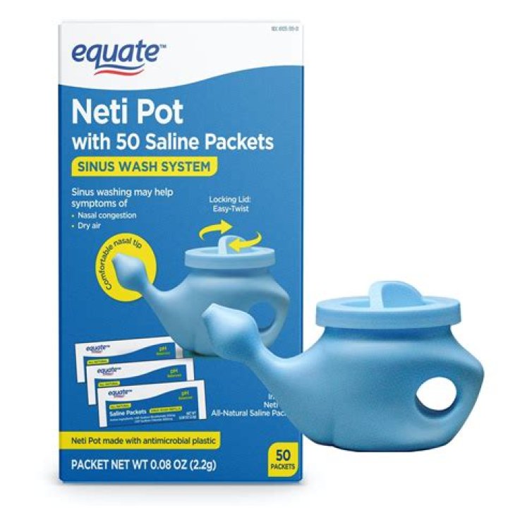 Can I use a neti pot if my nose is clogged?