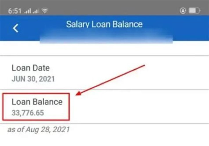How can I check my loan balance in KVB?