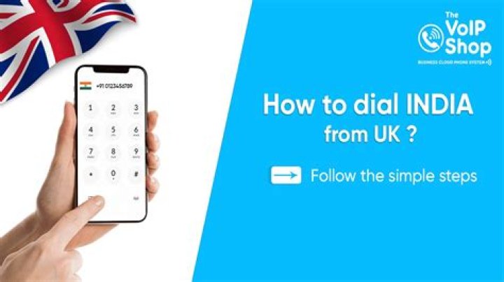 How do I call India from UK?