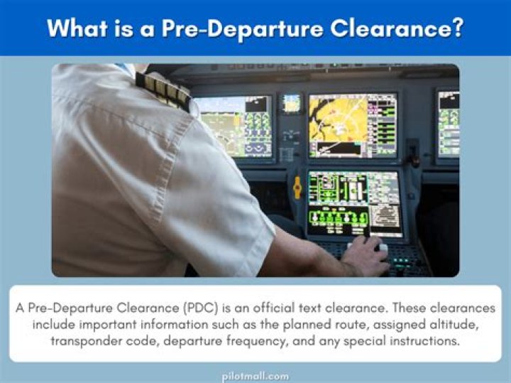 How do I get a pre departure clearance?