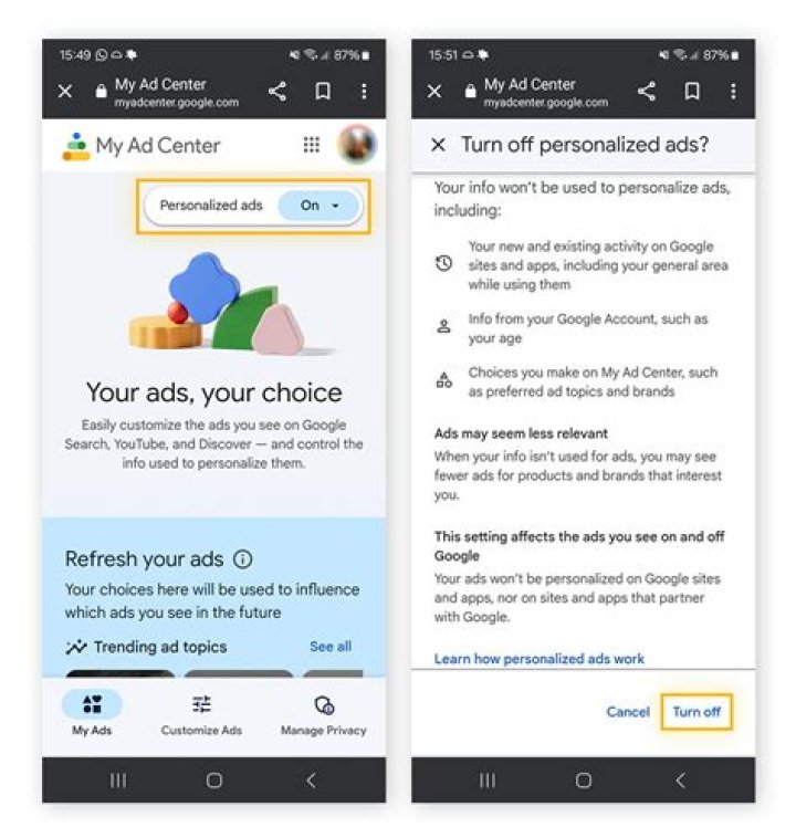 How do I get rid of annoying pop-up ads on Google Chrome?