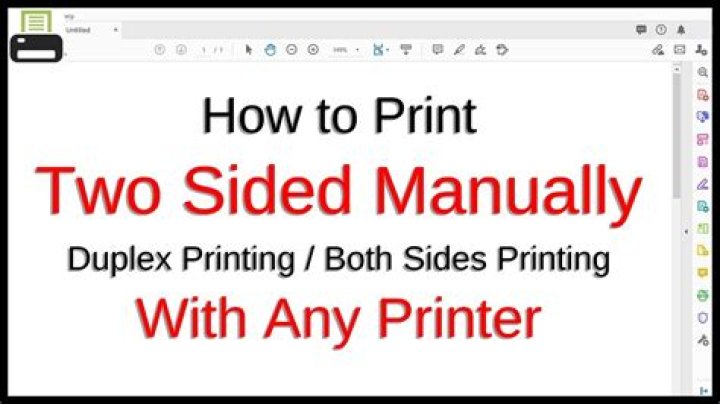 How do I make my printer print to PDF?