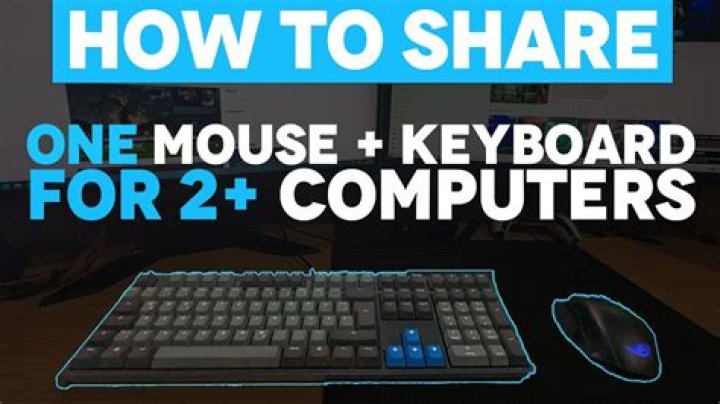 How do I share my mouse and keyboard between Windows and Linux?