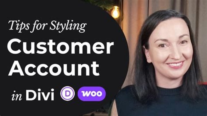 How do I style my WooCommerce account page?