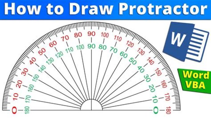 How do you draw a parallel line using a protractor?