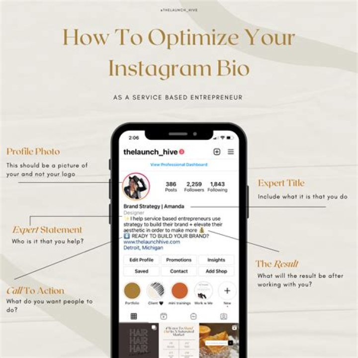 How do you get your Instagram bio centered on Iphone?