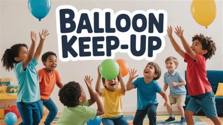How do you play keep the balloon up?