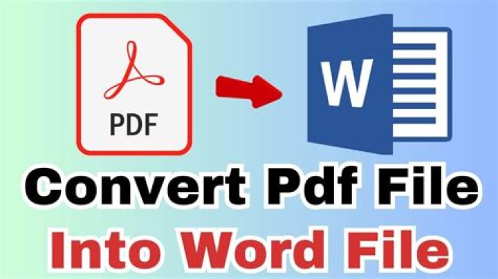 How do you turn a Word document into a PDF?