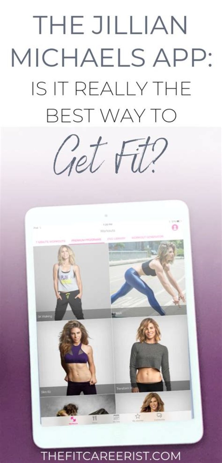 How much does Jillian Michaels app cost?