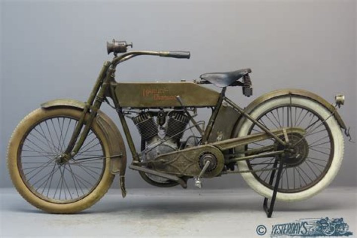 How much is a 1914 Harley Davidson worth?