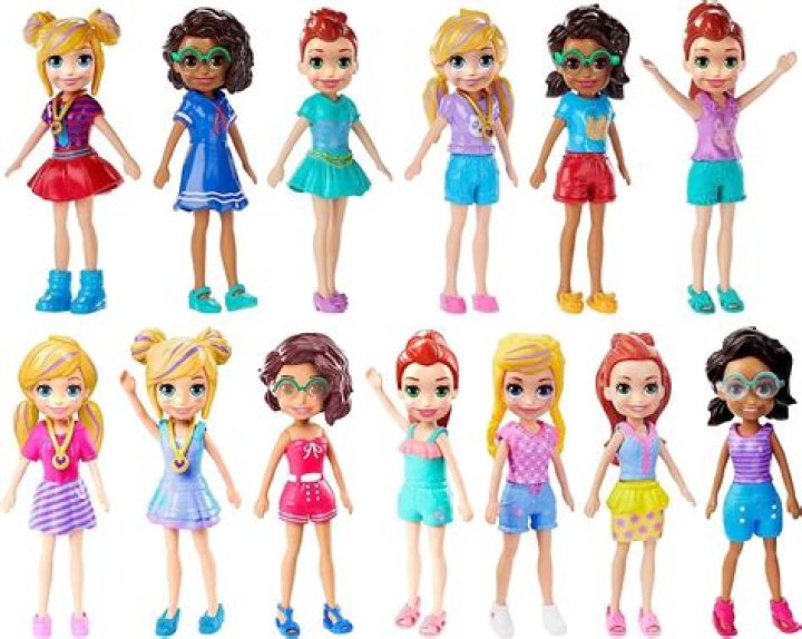 What are the names of Polly Pockets friends?
