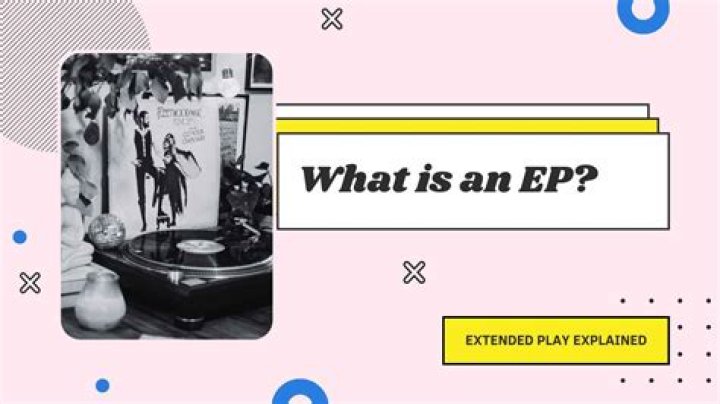 What does Extended Play mean in music?