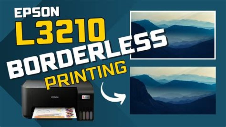 What is a borderless frame?
