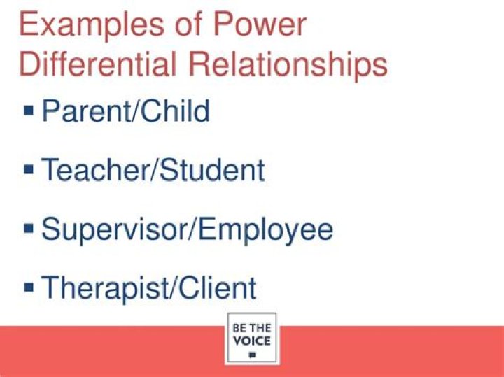 What is a power differential in a relationship?