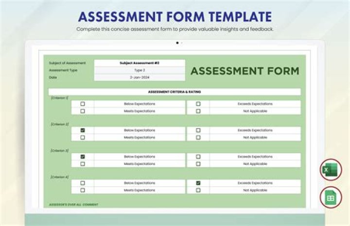 What is an assessment primer?