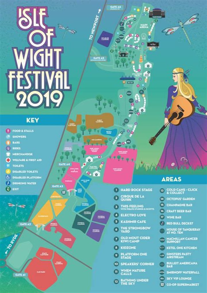What is camping like at Isle of Wight Festival?