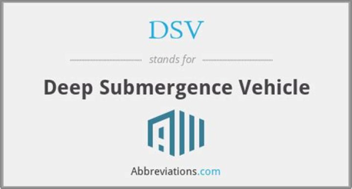 What is DSV stand for?