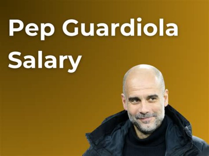 What is Pep Guardiola salary?