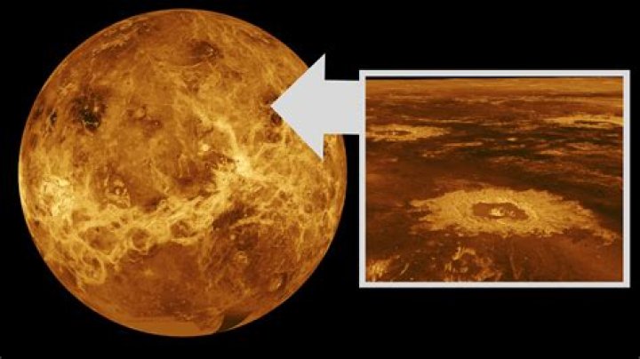 What is the main atmosphere of Venus?