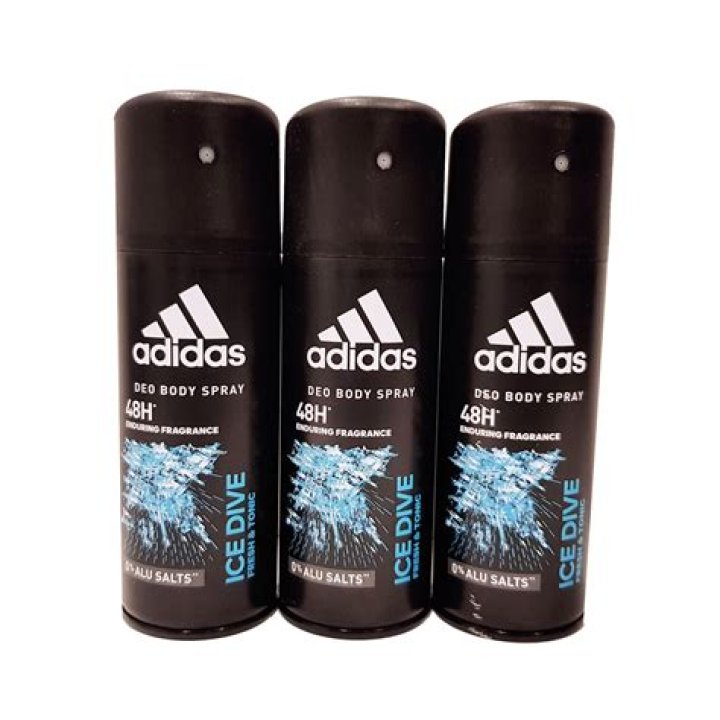 What is the price of Adidas body spray?