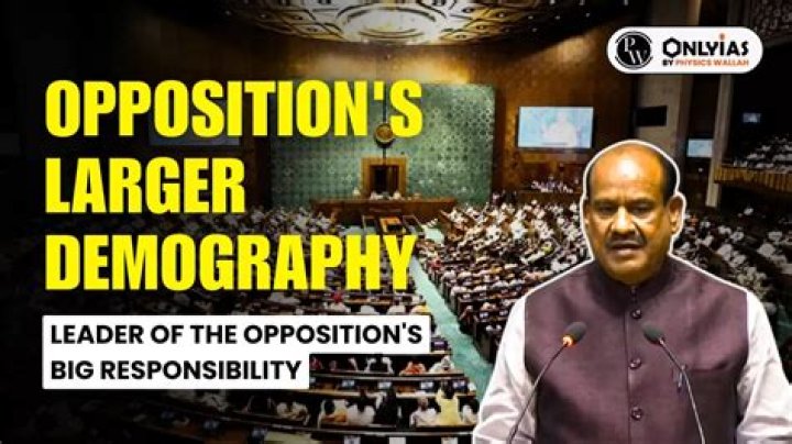 What is the role of the Leader of the Opposition?
