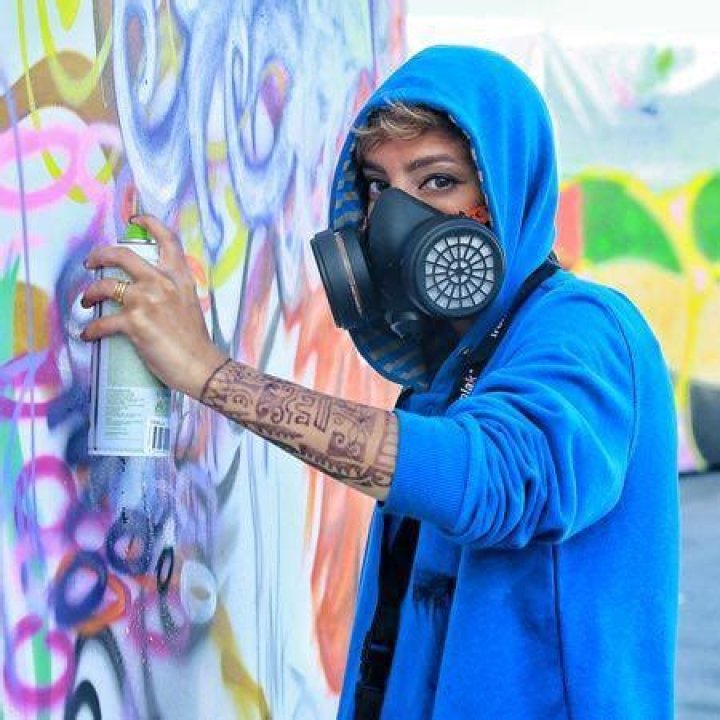 What mask do graffiti artists use?