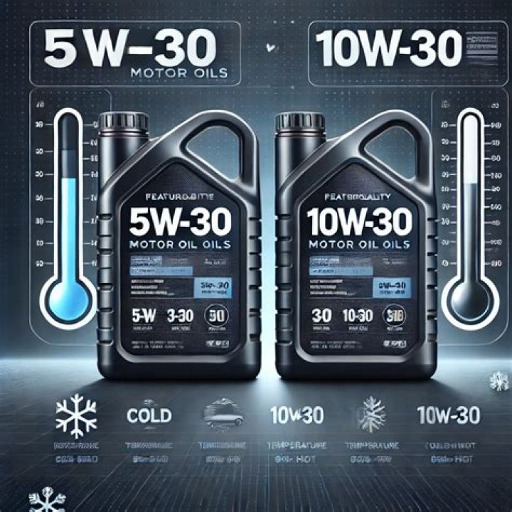 What temperature is 10w30 oil good for?