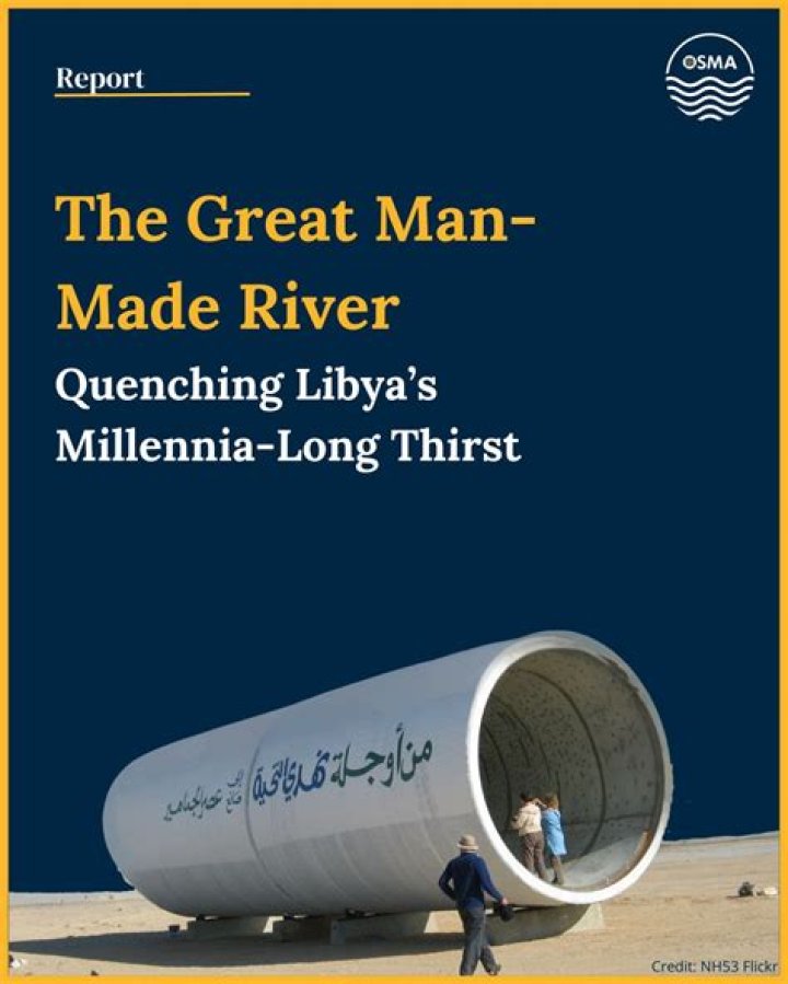 Why did Libya begin the Great Man-Made River project?